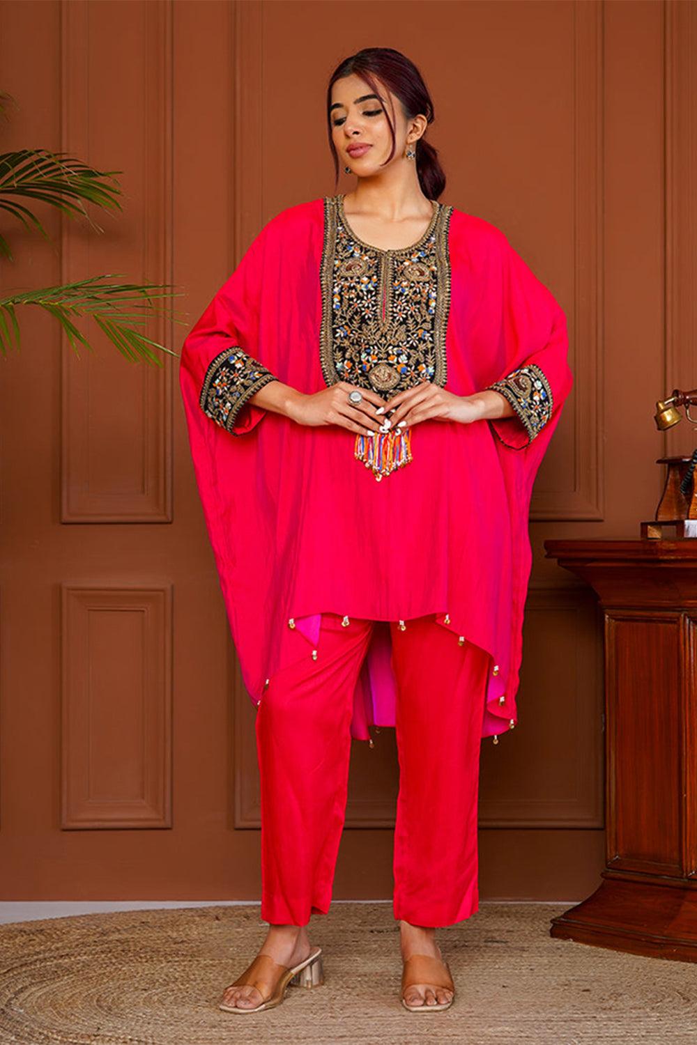 Meraki Kaftan pant set - Yuniku London