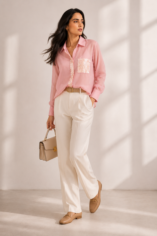 How to Dress for Ascot, Polo and Summer Events: The Organza Shirt Edit