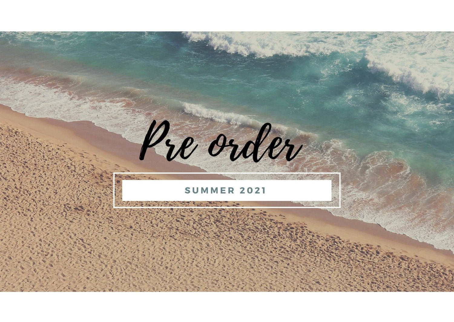 Pre order spring summer sustainable fashion