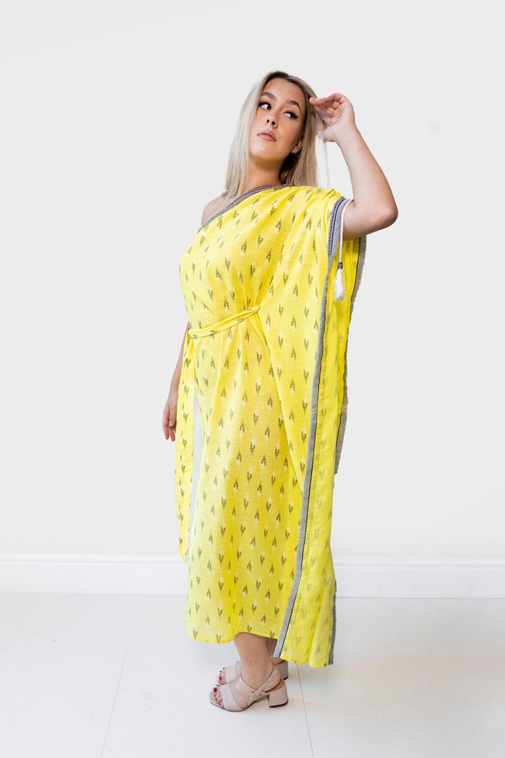 One Shoulder Dresstan - Yuniku London