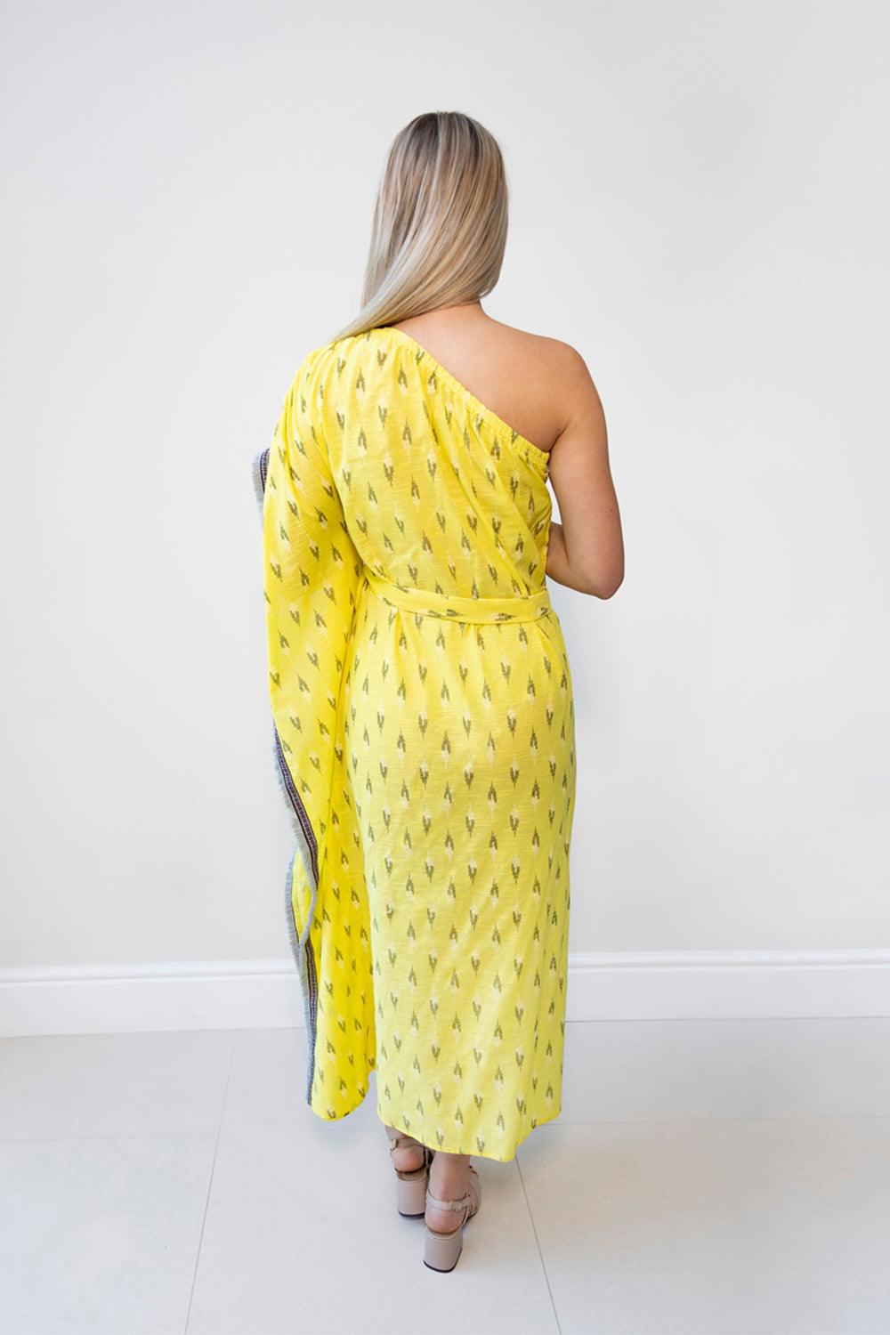 One Shoulder Dresstan - Yuniku London