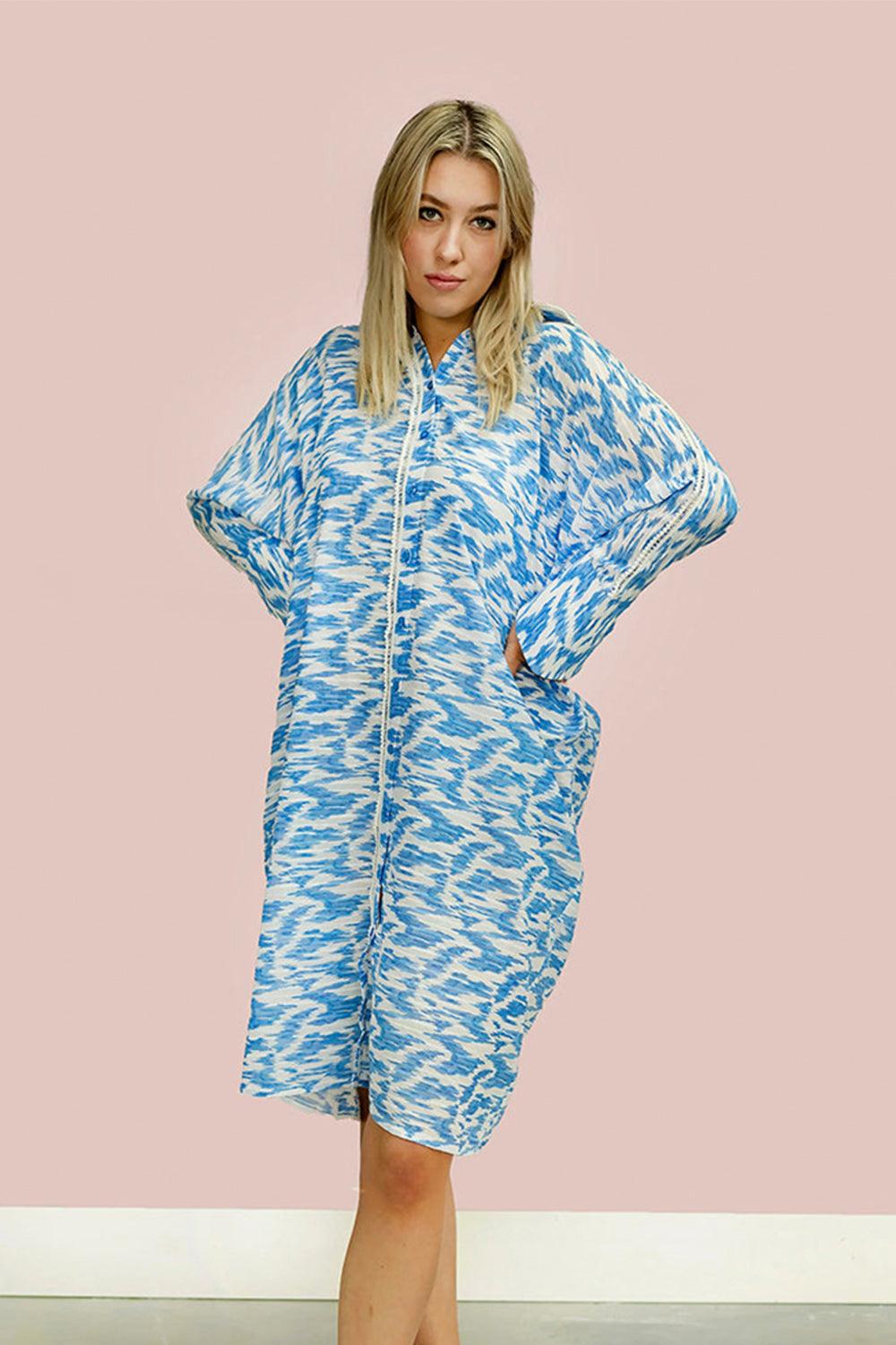 Luxury Designer Ikat Dresstan - Yuniku London