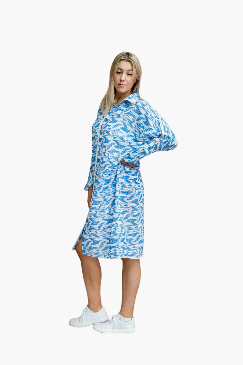 Luxury Designer Ikat Dresstan | Handwoven Cotton