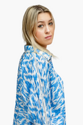 Luxury Designer Ikat Dresstan | Handwoven Cotton