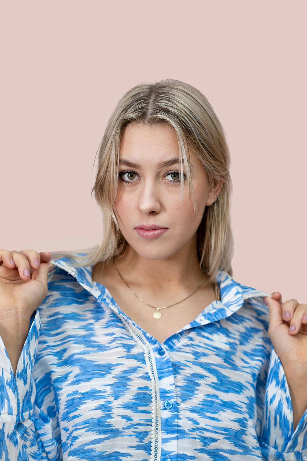 Luxury Designer Ikat Dresstan - Yuniku London