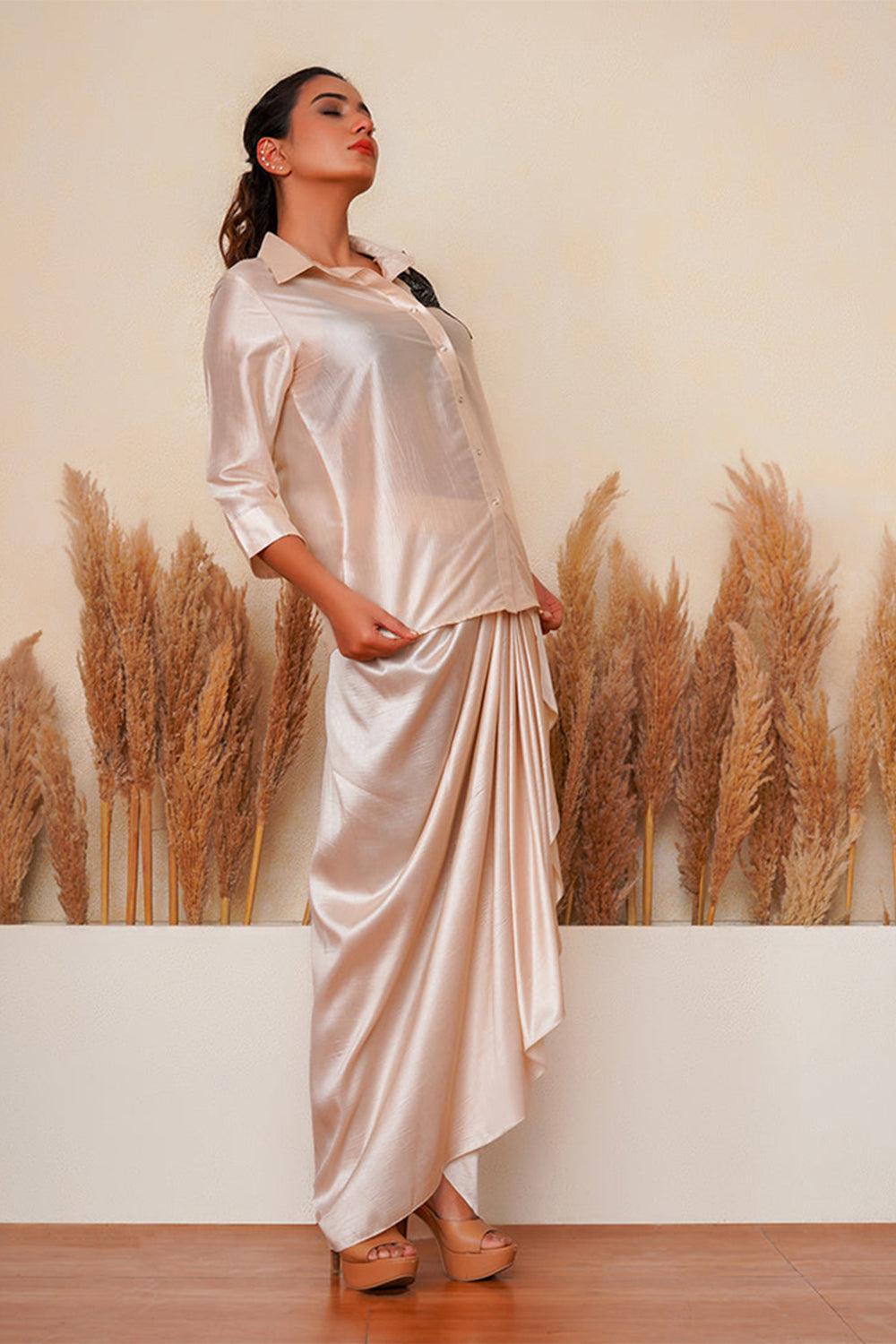 Halima Embroidered Shirt - Yuniku London