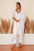 Ivory Setarah Kurta Set - Yuniku London