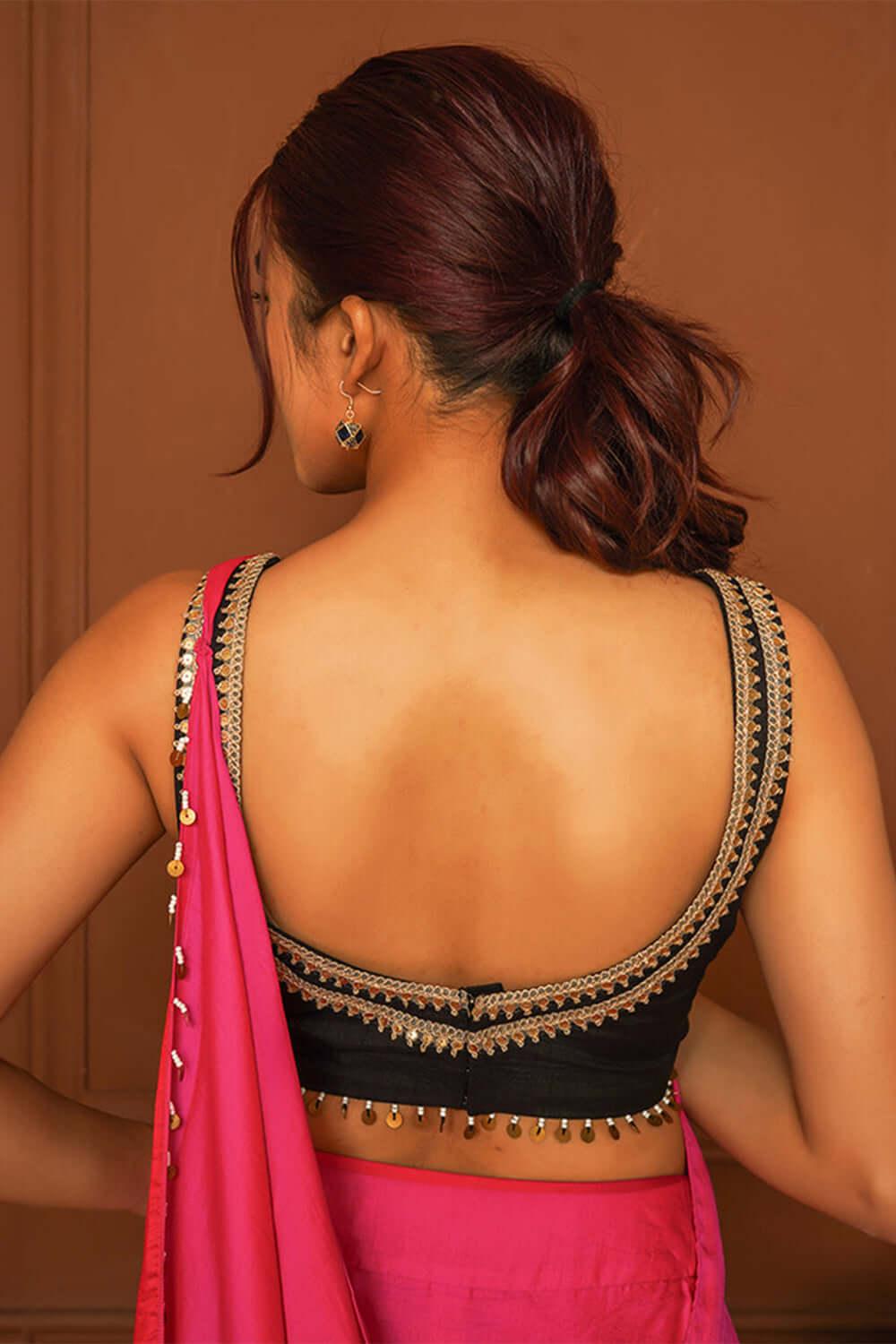 Suvarna Rani Drape Sari - Yuniku London