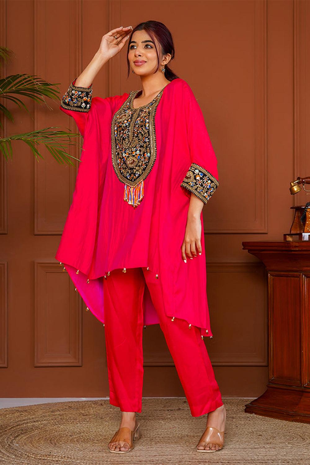 Meraki Kaftan pant set - Yuniku London