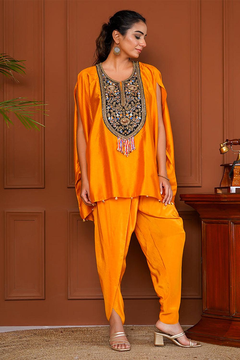 Peetam Kaftan Dhoti Set - Yuniku London