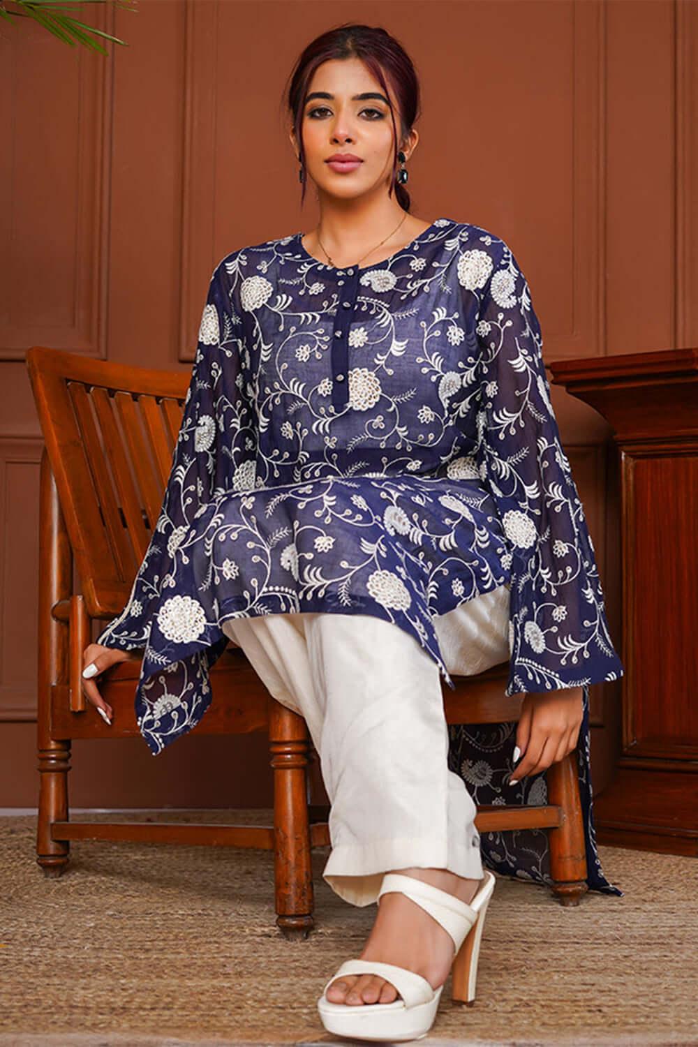 Instyle Azraq Azraq Kurta Set - Timeless Style & Comfort – Yuniku London
