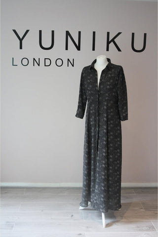 Ditsy Print Maxi Dress - Yuniku London