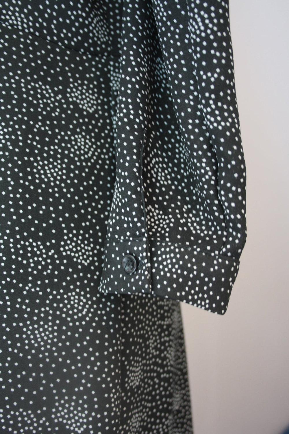Ditsy Print Maxi Dress - Yuniku London