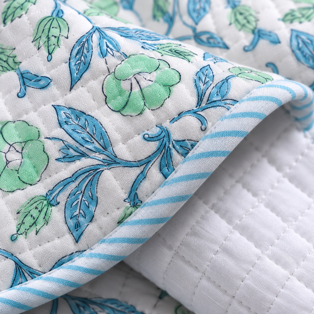 Maya Cotton Baby Quilt