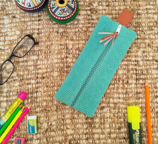 Eco friendly Turq Pouch